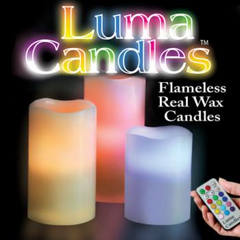 Color Changing Luma Candles